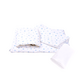 Set lenjerie pentru patut 3 piese + protetectie impermeabila, 120x60 cm, Stelute Bleu, Fic Baby 575391