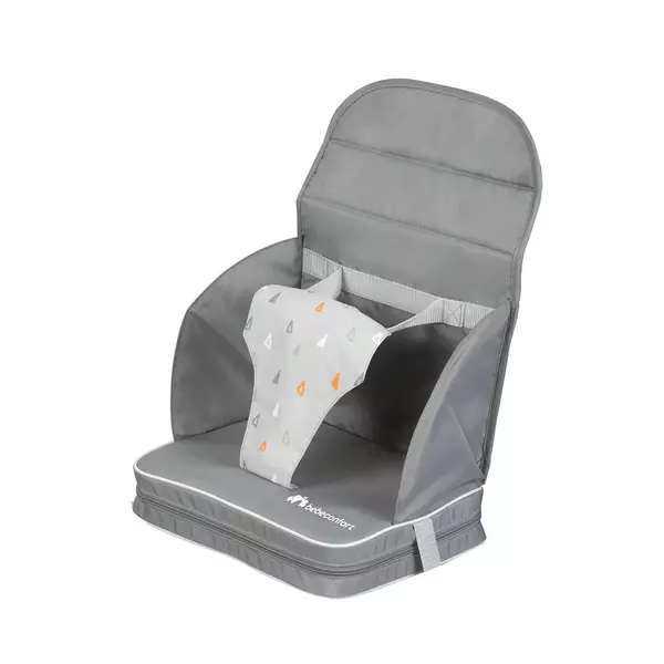 Scaun inaltator portabil Travel Booster, Warm Grey, Bebe Confort