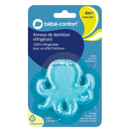 Inel de dentitie refrigerant Octopus, +4 luni, Bebe Confort 575397