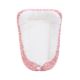 Baby Nest Roz cu stele albe, Twindeco 453696