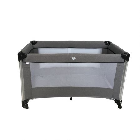 Patut pliabil Stripe, 0-36 luni, Grey Melange Deluxe, Ding 575511