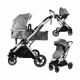 Sistem carucior 3 in 1 Juna, Grey, Ding 575571