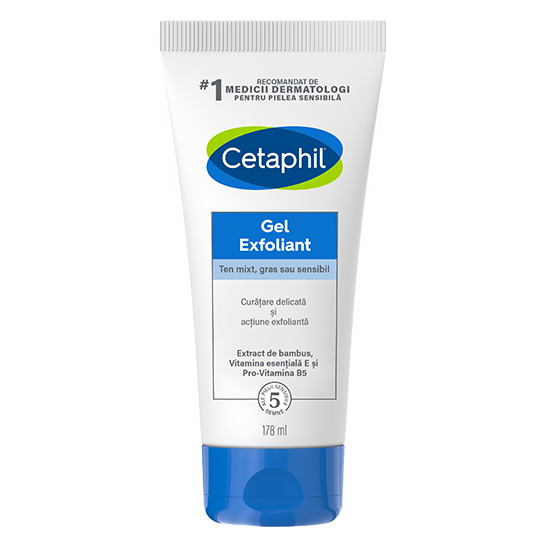 Gel de curatare exfoliant Cetaphil, 178 ml, Galderma