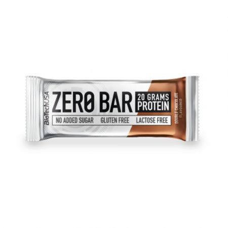 BIOTECH USA BATON ZERO BAR DOUBLE CHOCOLATE 50GR