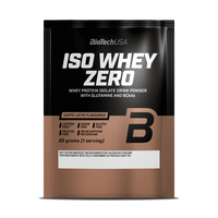 Pudra proteica Iso Whey Zero Caffe Latte, 25 g, Biotech USA