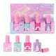 Set patru lacuri de unghii Little Unicorn, +3 ani, Martinelia 809746
