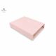 Cearceaf din bumbac cu elastic pentru patut Colectia Royal, 120x60 cm, Powder Pink, MimiNu 575843