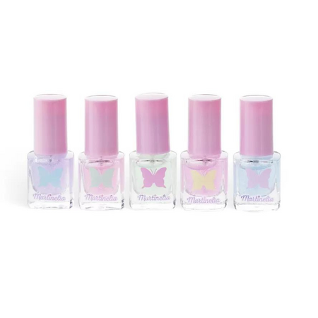 Set 5 lacuri de unghii Shimmer Wings, +3 ani, Martinelia 575964