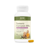 Turmeric Curcumin Herbal Plus, 1000 mg, 60 tablete, GNC