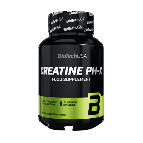 Creatina PH X 3000 mg, 90 capsule, BioTech USA