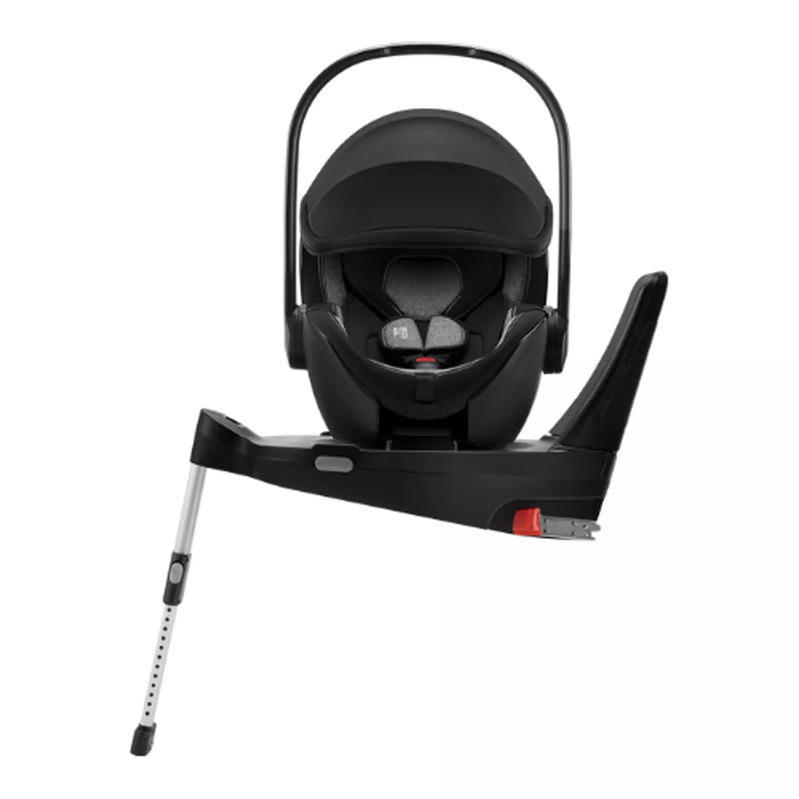 Scoica auto Baby Safe 5Z2 I-Size cu Baza Isofix Flex inclusa, 0-15 luni, Graphite Marble, Britax