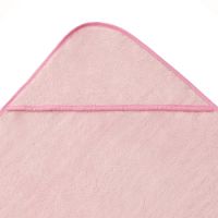 Prosop cu gluga, 80 x 90 cm, Roz, Twindeco