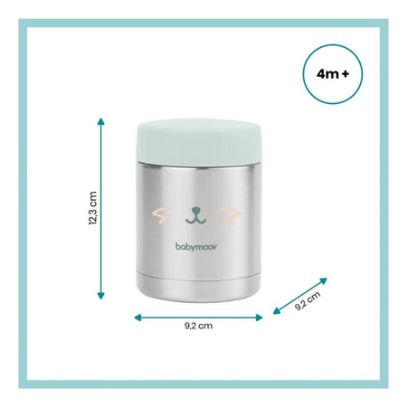 Recipient pentru mancare, 4 luni+, 350 ml, Babymoov 576116