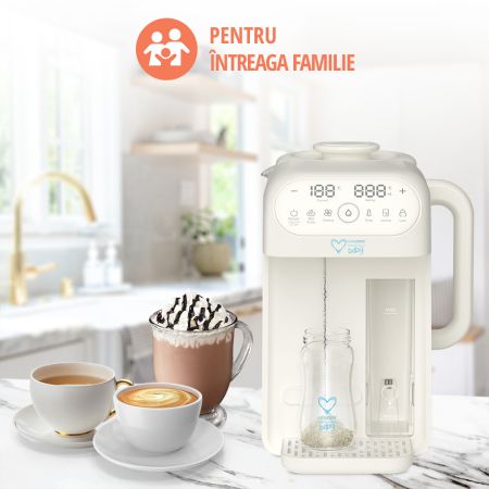 Aparat multifunctional inteligent pentru preparare lapte praf formula, Easycare Baby 720402