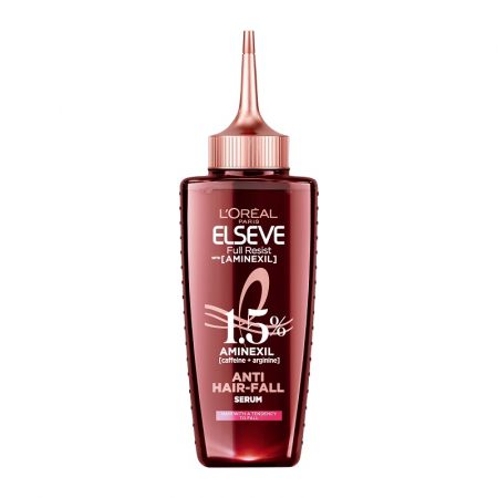 Serum Aminexil Elseve Full Resist pentru par cu tendinta de cadere, 100 ml, Loreal