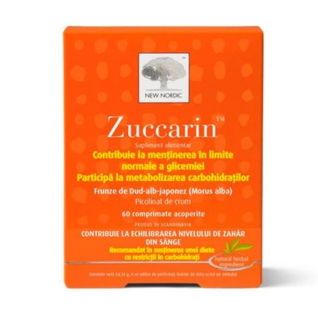 Zuccarin, 60 comprimate, New Nordic