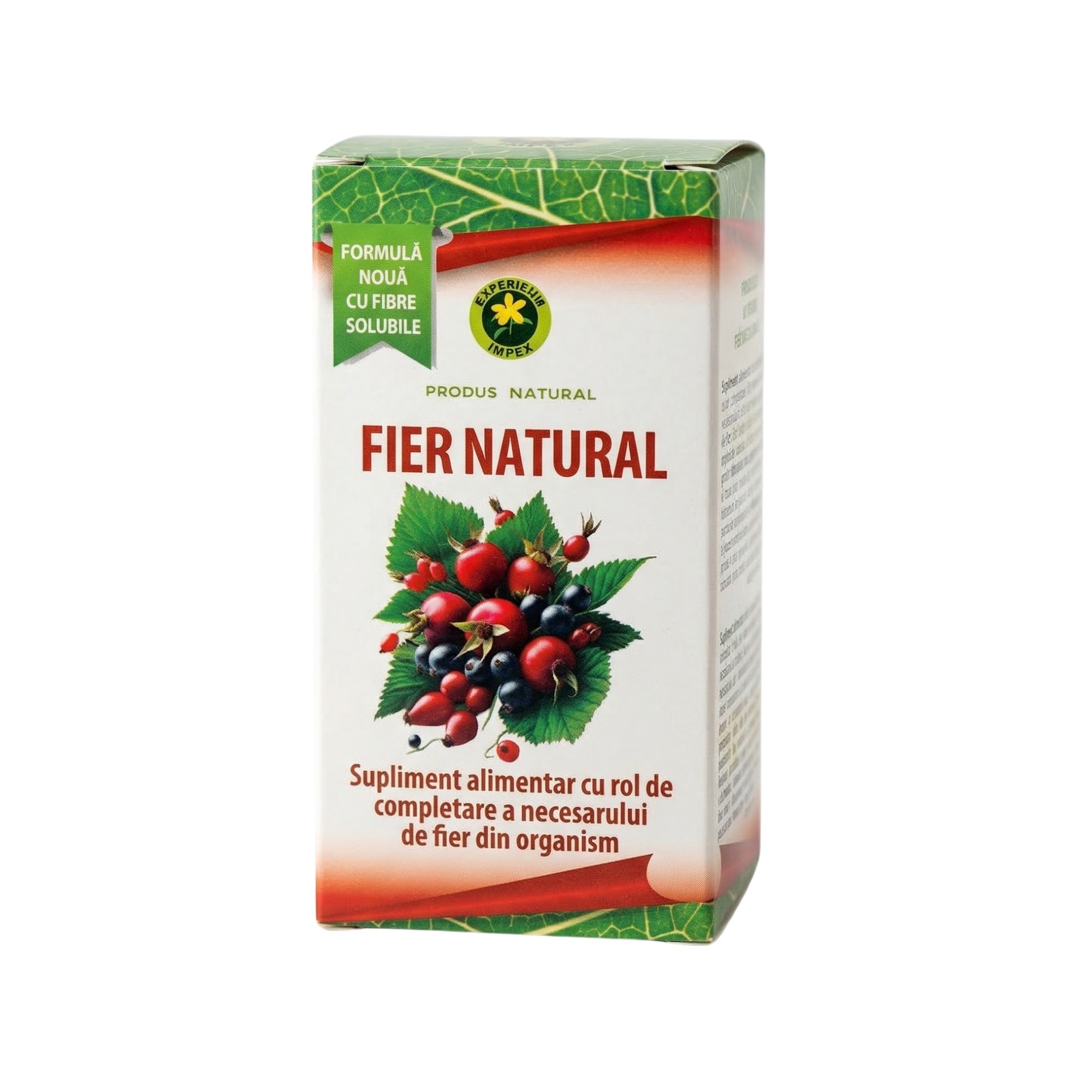 Fier natural, 230 mg, 60 capsule, Hypericum
