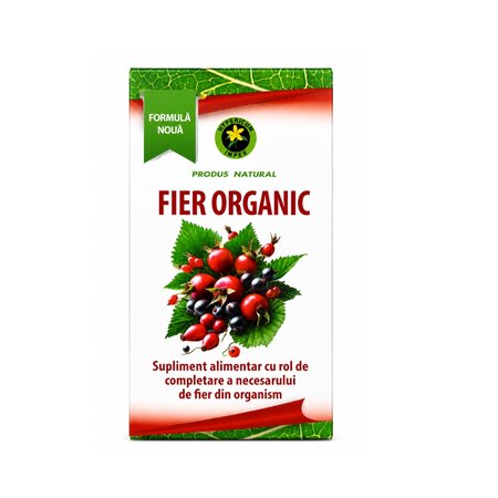 Fier natural, 230 mg, 60 capsule, Hypericum