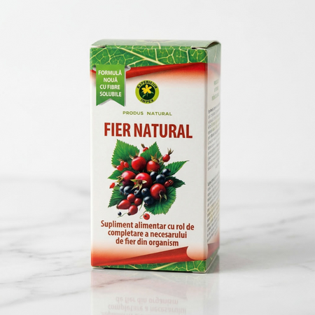 Fier natural, 230 mg, 60 capsule, Hypericum 766081