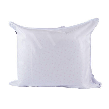 Set complet de lenjerie si aparatori pentru patut, 120 x 60 cm, model Stelute Roz, Fic Baby 764044