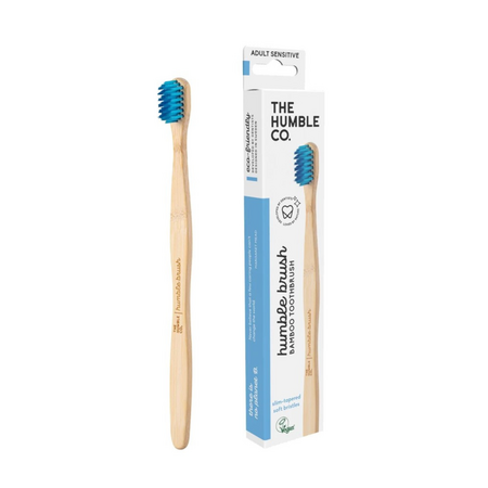 HUMBLE PERIUTA DE DINTI DIN BAMBUS BLUE 1 BUC
