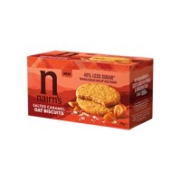 Biscuiti din ovaz integral cu caramel sarat, 200 g, Nairn's