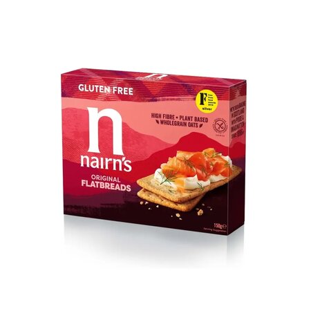 NAIRN''S 412 FELII PAINE CROCANTA DIN OVAZ INTEGRAL FARA GLUTEN 150 GR