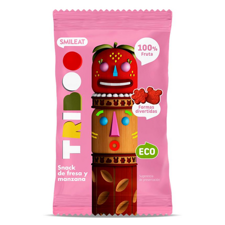 SMILEAT GUSTARE(SNACK) BIO DIN CAPSUNI SI MERE TRIBOO BIO*