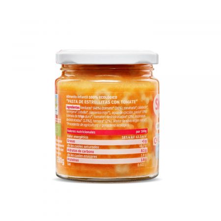 Mancare Bio din paste cu rosii, +10 luni, 230 g, Smileat 577722