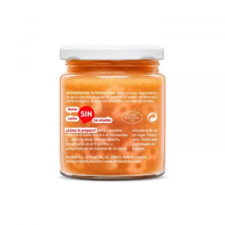 Mancare Bio din paste cu rosii, +10 luni, 230 g, Smileat 577724