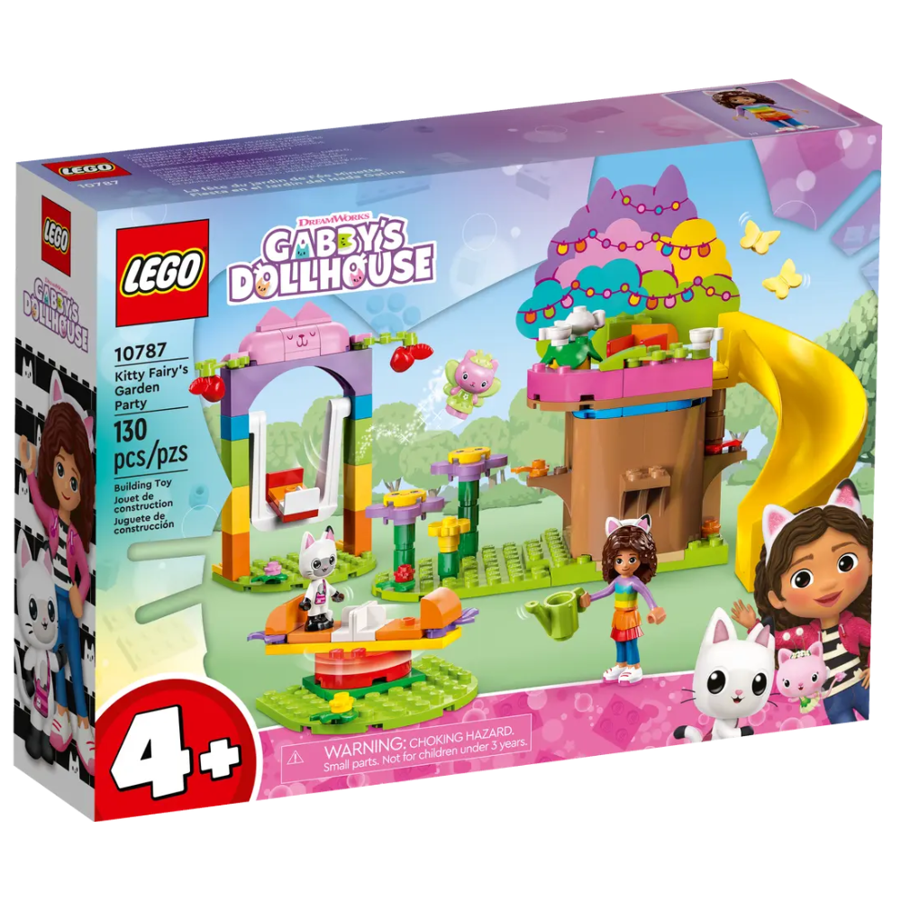 Petrecerea in gradina a Miau Zanei Gabby's Dollhouse, +4 ani, 10787, Lego