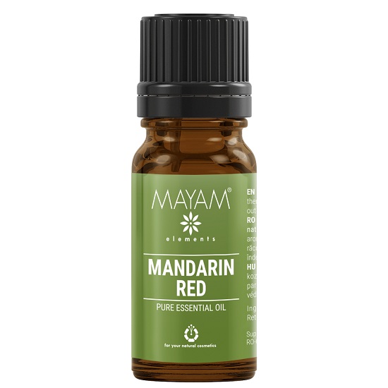 Ulei esential de Mandarina Rosie, 10 ml, Mayam