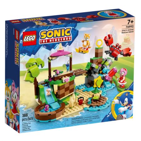 Insula lui Amy pentru salvarea animalelor Lego Sonic