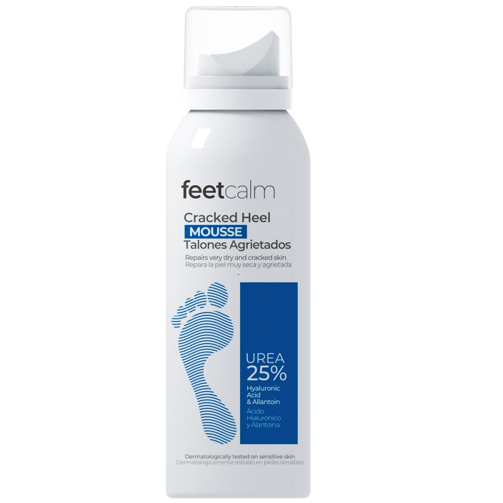 Spuma pentru calcaie crapate, 25% uree, 75 ml, Feet Calm