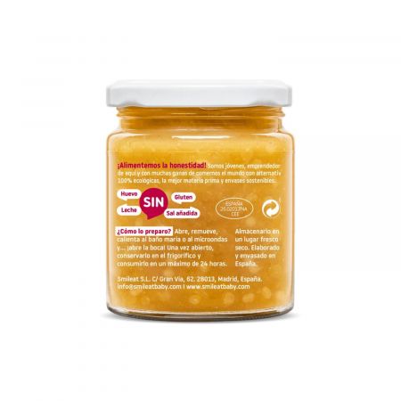 Mancare Bio din linte si quinoa, +10 luni, 230 g, Smileat 577886