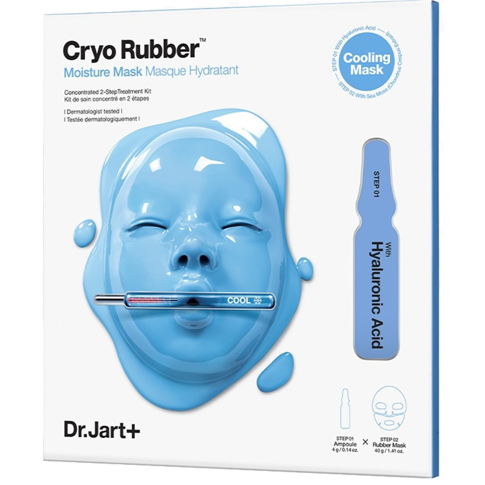 Masca hidratanta cu acid hyaluronic Cryo Rubber Moisture, 1 bucata, Dr.Jart+