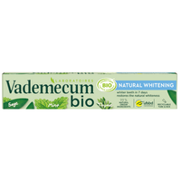 Pasta de dinti cu menta, cimbru si salvie Natural Whitening, 75 ml, Vademecum