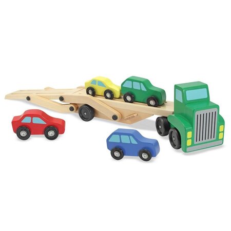 Camion Transportor de Masini, 3 ani, Melissa&Doug 652430
