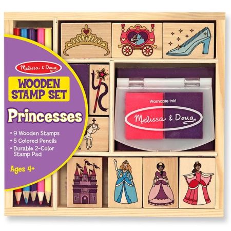 Set de stampile Printese, 4 ani+, Melissa&Doug