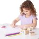 Set de stampile din lemn Printese, 4 ani+, Melissa&Doug 599851