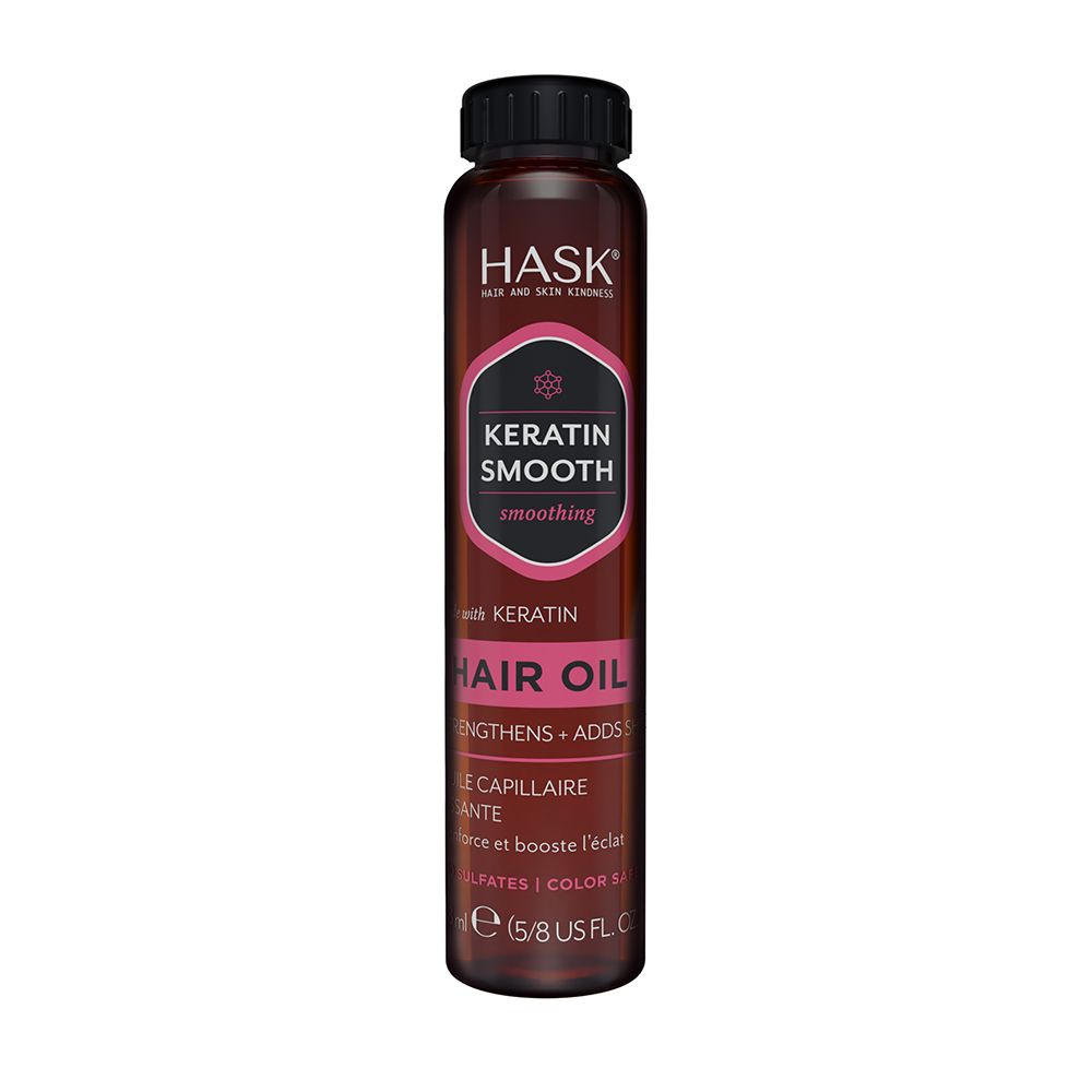 Ulei pentru netezirea parului Keratin Smooth, 18 ml, Hask