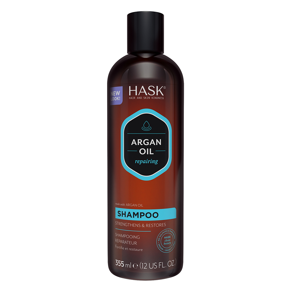 Sampon reparator cu ulei de argan Argan Oil, 355 ml, Hask