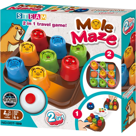 joc Stem 2 in 1 Labirintul Cartitei, Bufnitel