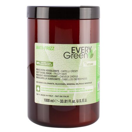 EVERY GREEN MASCA PENTRU PAR ANTIFRIZZ SOFTENING 1000 ML