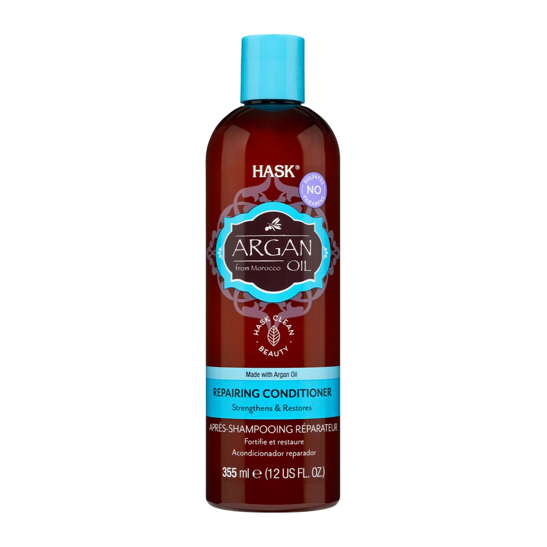 Balsam reparator Argan Oil, 355 ml, Hask