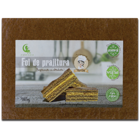 AMBROZIA FOI DE PRAJITURA 550GR