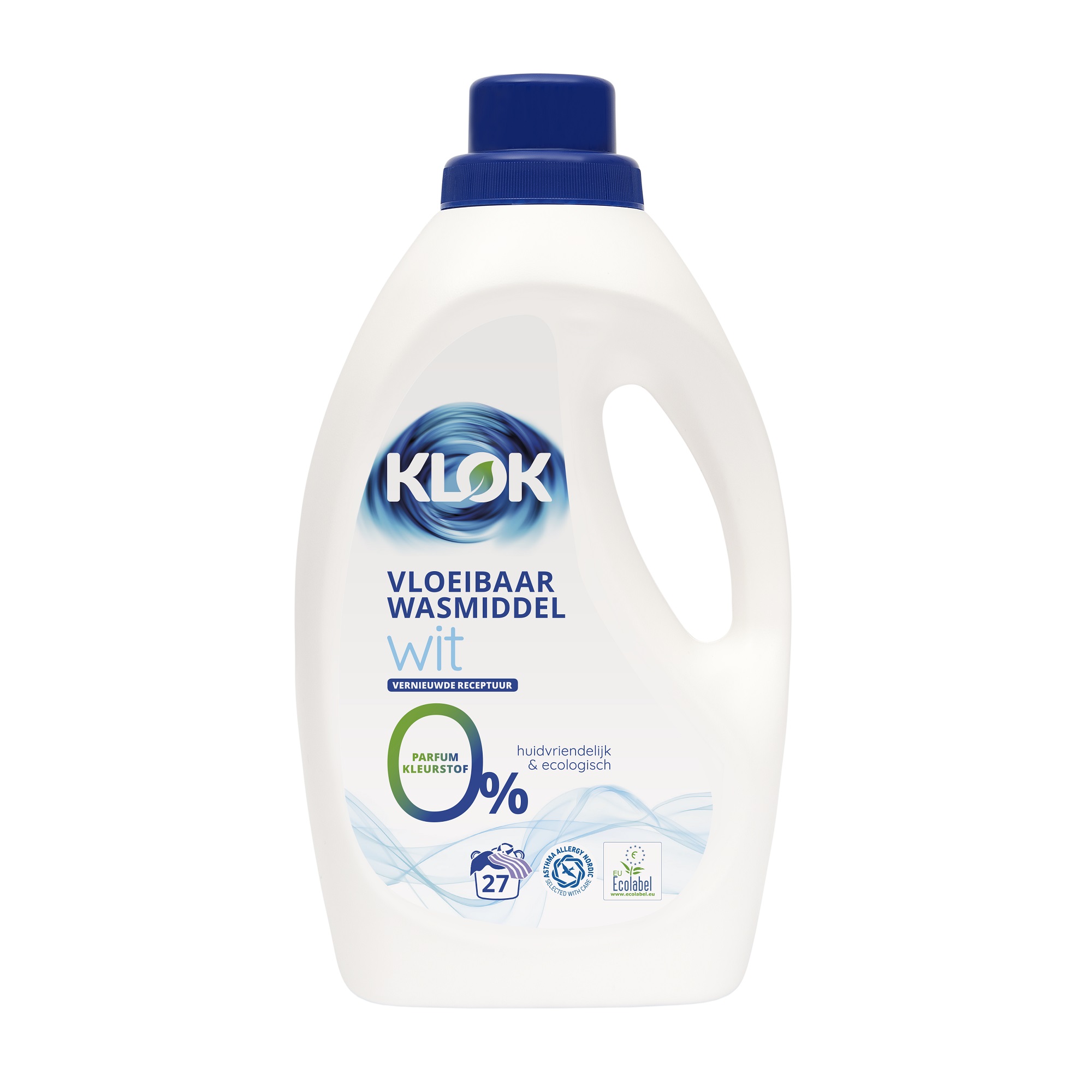 Detergent lichid pentru rufe albe, 1485 ml, Klok