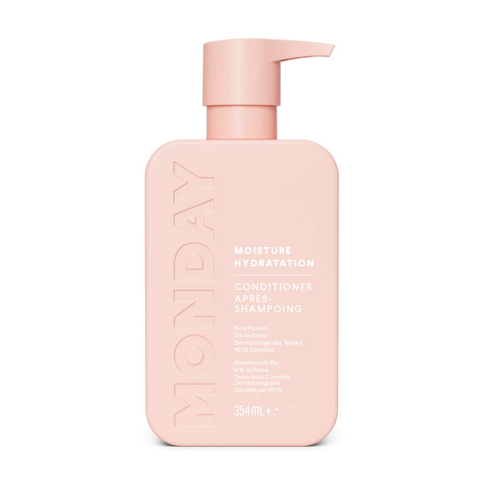 Balsam de par pentru hidratare cu proteina din orez, 354 ml, Monday