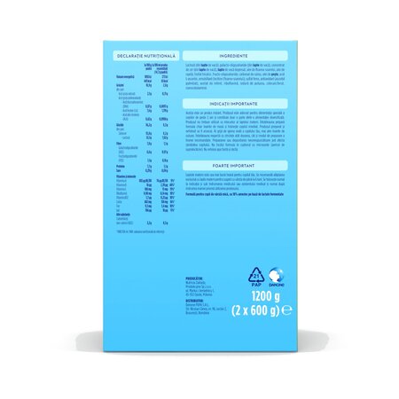 Lapte praf Nutri - Biotik 2+, 2-3 ani, 1200 g, Aptamil 816717