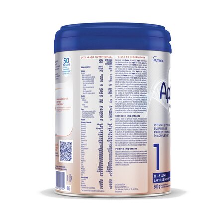 Lapte praf ProFutura DuoBiotik 1, 0-6 luni, 800 g, Aptamil 816669